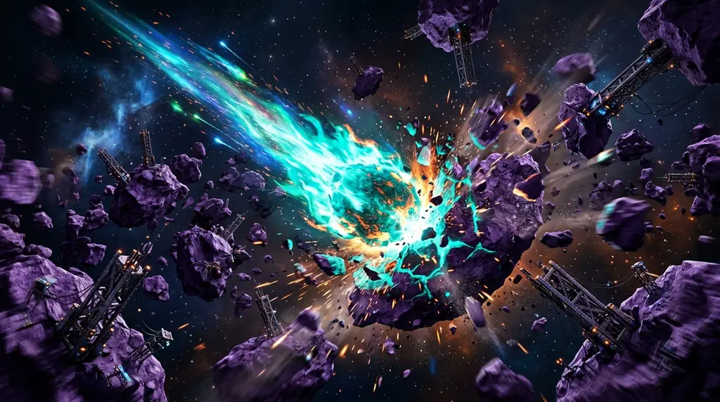 Meteor Cascade Game Cover